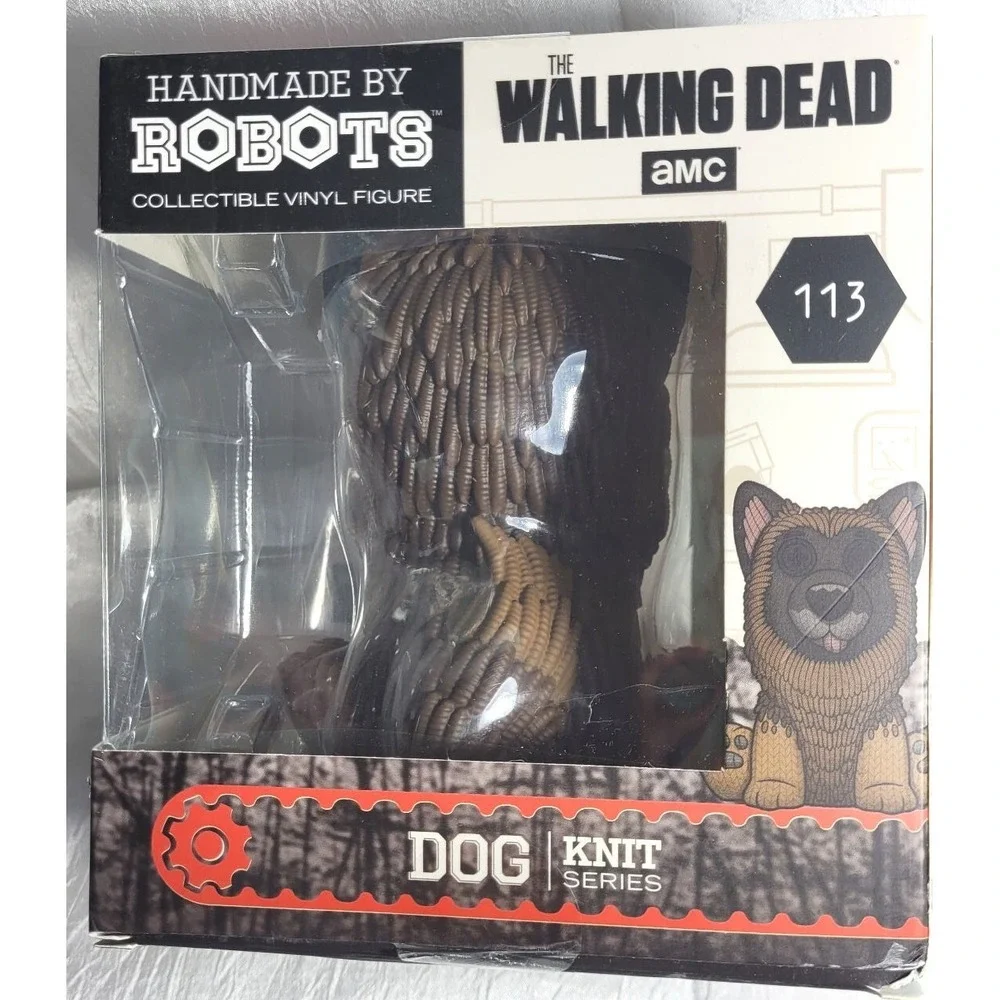 AMC TWD Handmade by Robots Knit Series Walking Dead‎ Dog Supply Drop Exclusive